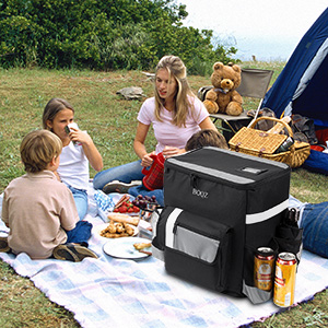 Insulated Pizza Delivery Bag Moisture Free For Catering Food Delivery, Restaurant, Cookouts Red picnic Bags