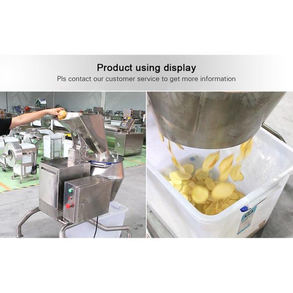 Shredding and Slicing Machine Potatoes and round tuber crops Carrots and longitudinal root vegetables Potato Carrot radish Taro Sweet potato Yam French fries processing production Cutting
