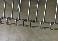 Baking Machinery Flat Flex Conveyor Belt Food Grade 304 Stainless Steel