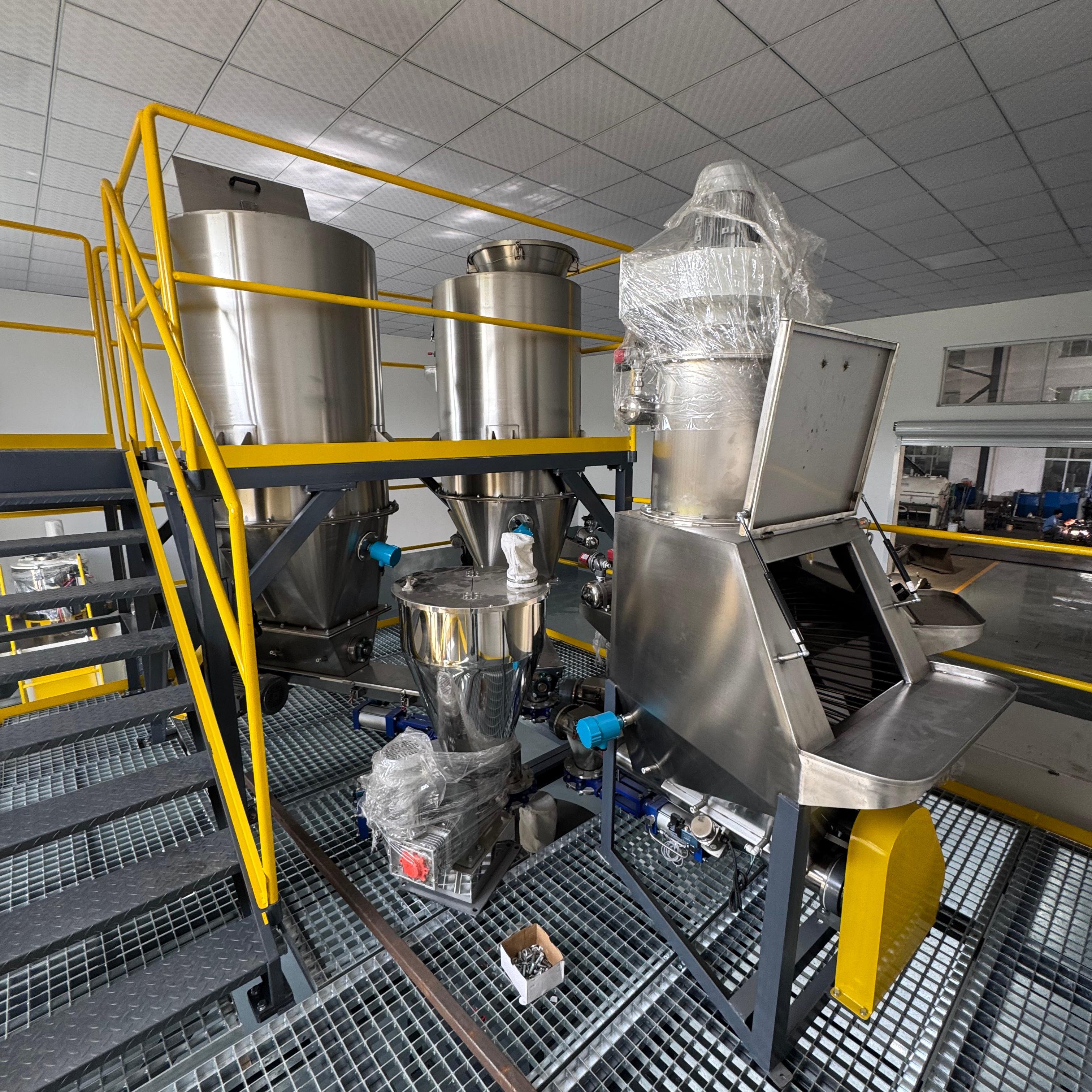 Automatic Weighing And Dosing Equipment 1500kg/H For PVC Compound Production Line
