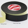Single-Sided Adhesive Black EVA Foam Sponge Seal Tape Weatherstrip Window and Door