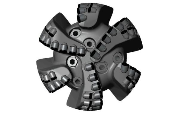 Geological PDC Drill Bit Soft To Hard 8 Blades With Accessories