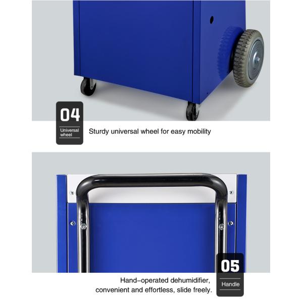 Parking Lot Use 120L/DAY 600m3 Air Dryer Dehumidifier