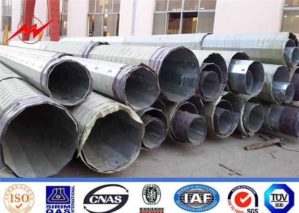 Durable Galvanized Electrical Tower For African Burundi Electrical Line Project