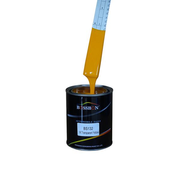100L Metallic Silver Car Paint Solid Color Good Adhesion