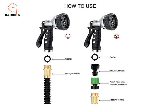 Adjustable Outdoor Garden Tools Heavy Duty Hose Nozzle Maintenance Free