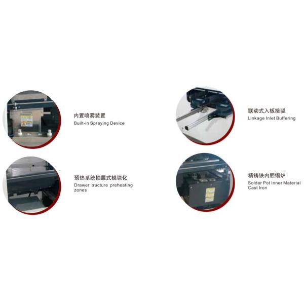 SUNEAST Wave Soldering Machine ETS-300 Flux Spraying Tin Wave Solder Smart Manufacturer