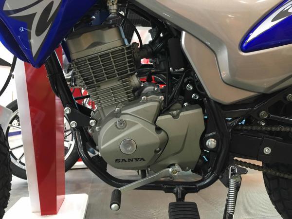 GY 200CC Off Road Motorcycle , Automatic Enduro Off Road Bikes Inverted Shock Absorbers