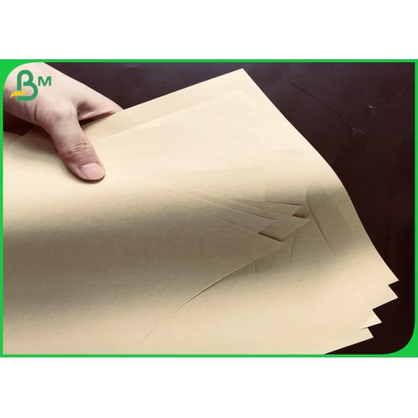 Good Stiffness 70gsm 80gsm Uncoated Brown Kraft Paper For Packages Bags