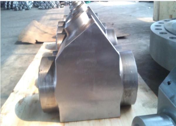 60° Oblique Tee F60 24 Forged Pipe Fittings Large Diameter