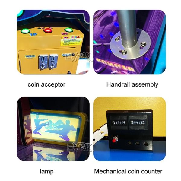 Arcade Redemption Prize Game Machine Kung Fu Hit Bean Game Equipment