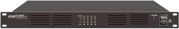 DC24V 4*500W Class D Audio Amplifiers For Business High Efficiency