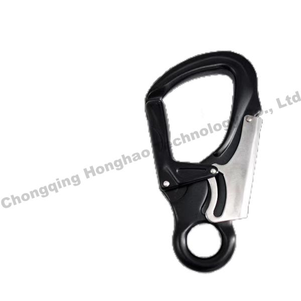 Galvanized Hardware Climbing Carabiner 35KN Aviation Aluminum Outdoor Hook Safety Lock Mountaineering Gear