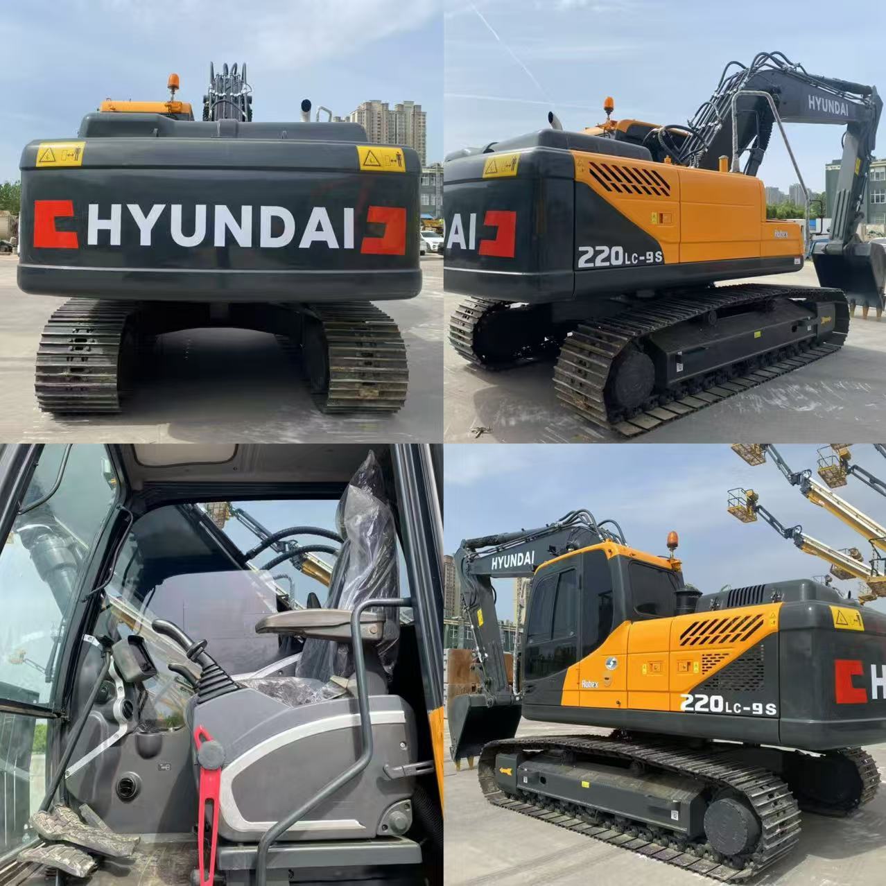 Well‑Maintained Korea‑origin Hyundai 220LC‑9S Excavator, 22 Ton, 170w Power Output