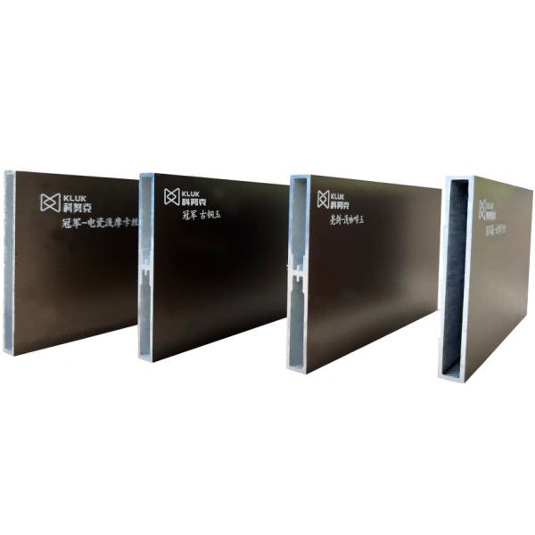 Hot Sale Black Extinction Electrophoresis Anodized Aluminum Extruded Profiles