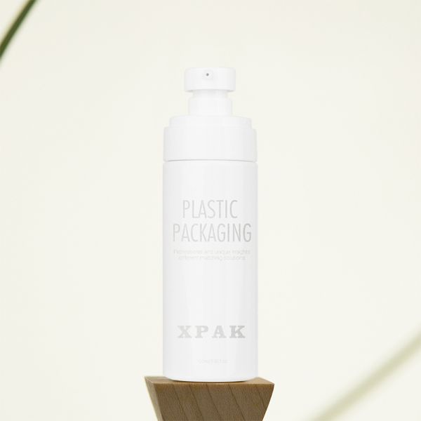 Multifunctional Cosmetic Plastic Bottle with Lotion Pump in Matte or Shiny Finish Customizable Color and 50/80/100ml Capacity