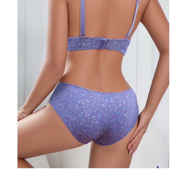 Women Lingerie Set Printed Flowers S-XL America Size High Quality New Come Lingerie Wholesale Set Matching Set for Women