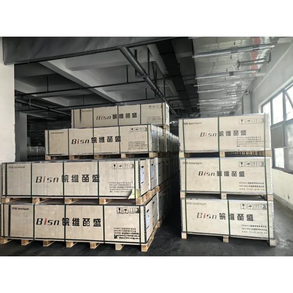 PVB Polyvinyl Butyral Film 0.38mm For Laminated Safety Glass
