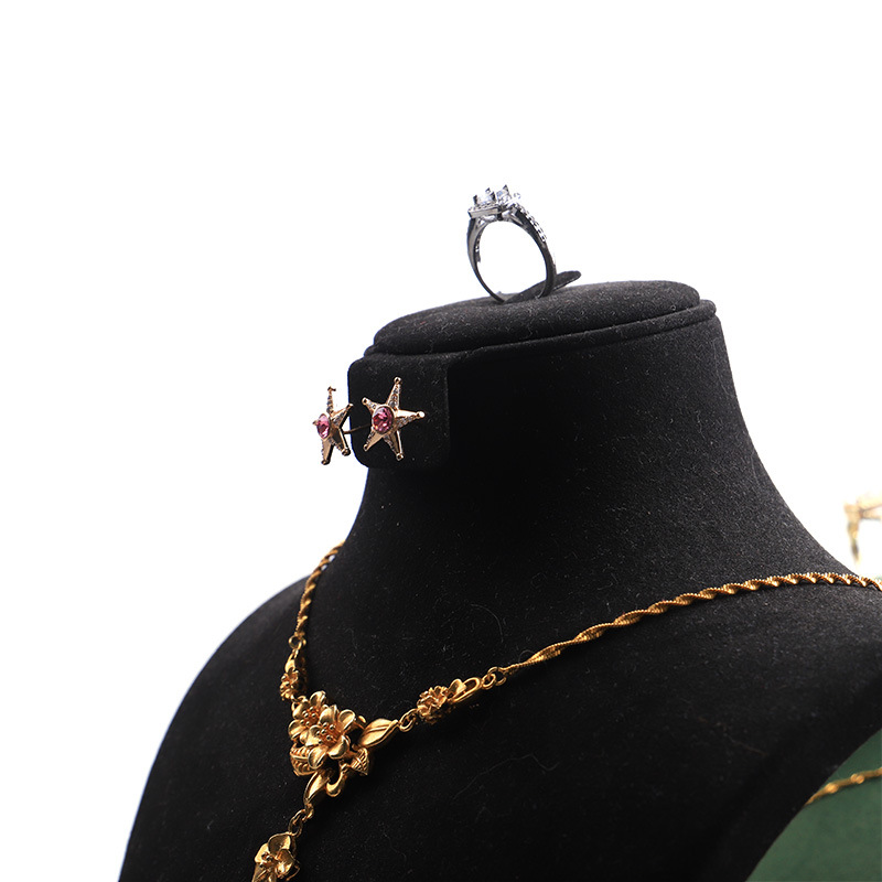 Light Weight Durable Jewelry Display Stand with Customizable Colors for Elegant Showcase