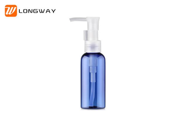 50ml Plastic Facial Makeup Remover Cleansing Oil Bottle with Lotion Pump for Cosmetic