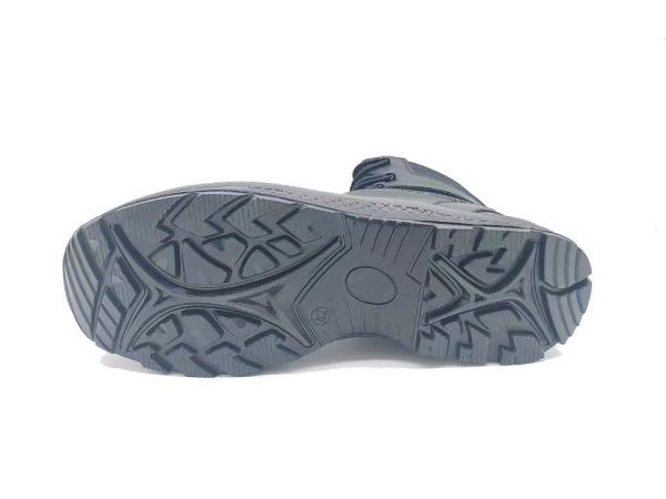 Chaussures de sécurité tactiques haut haut chaussures de randonnée en plein air en cuir de première couche haut de gamme