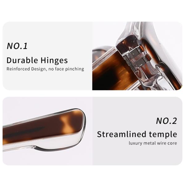 Солнечные очки ацетата OEM круглые слишком большие для УЛЬТРАФИОЛЕТОВОГО предохранения от Рэй