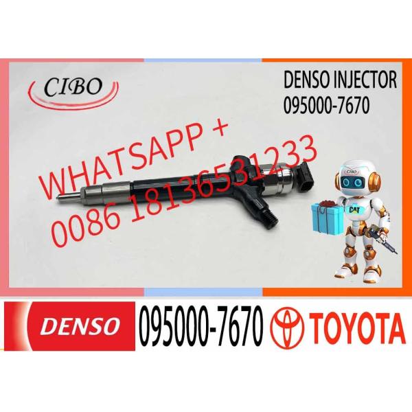 Дизельный инжектор общего рельса для Toyota 095000-7670 095000-7680 095000-7690 23670-09280