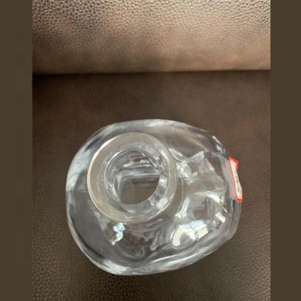 Decal 1000ml Surface Handling Skull Glass Bottle for Spirit Bong