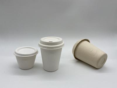 copos e tampas biodegradáveis do iogurte de 12oz 25pcs/Bag