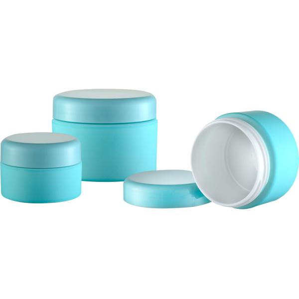JL-JR820 Single Wall PETG Cream Storage Jars 5g 15g 30g 50g OEM ODM