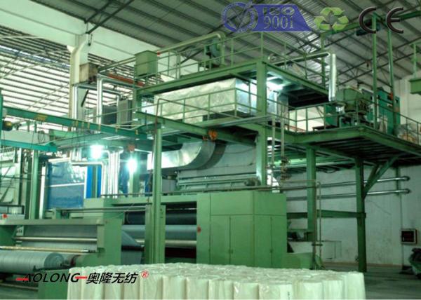 2400mm 600KW 5000T SMS PP Non Woven Fabric Production Line 0-350m/min