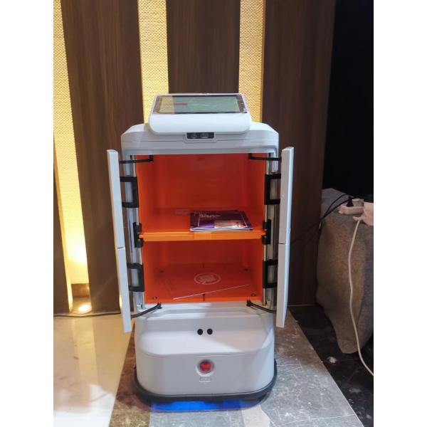 Робот доставки еды торгового центра нагрузки робота 30kg обслуживания промоутера умный