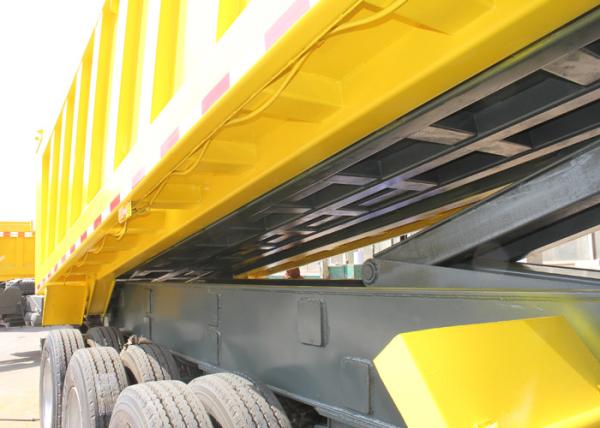 De SINOTRUCK HOWO do descarregador do caminhão basculante caminhão de reboque 25-45CBM semi com certificação da BV