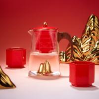 Listo para el envío En stock Borosilicate Glass Teapot Set perfecto para ocasiones regalos en varios tamaños