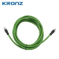 Pin D do conector 4 do cabo M12 do protetor do IE que codifica o conector circular masculino