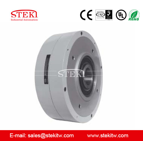 24V DC Hollow Shaft Magnetic Powder Brake for PRB Minimization in Packing Machines 20kg