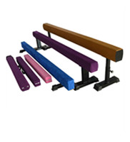 Inflatable Kids Gymnastics Beam / Training Balance Beam 80-120CM Height