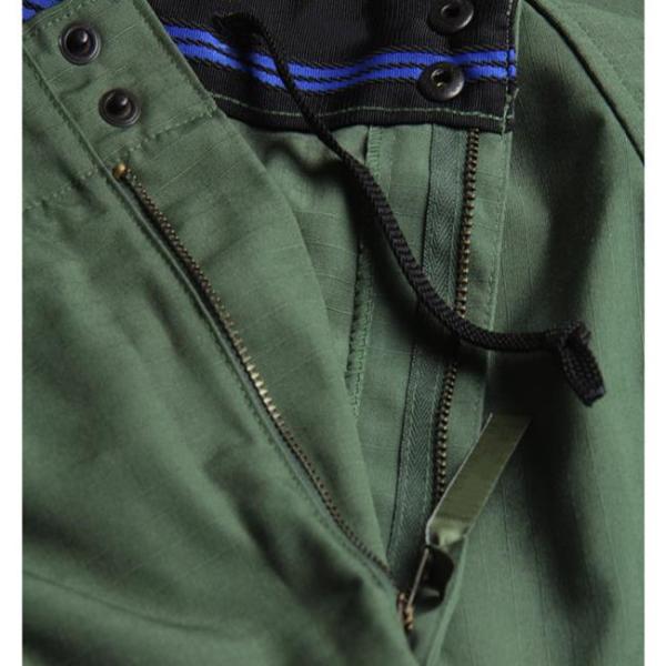 Pantalon d'ACU de tissu de couleur adapté aux besoins du client pararrêt de coton du polyester de 65% des hommes/35%