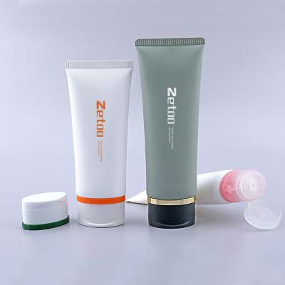 ABL Skincare Tube Packaging 70ml - 180ml Facial Mask Tube With Oval Double Layer Flip Top Caps