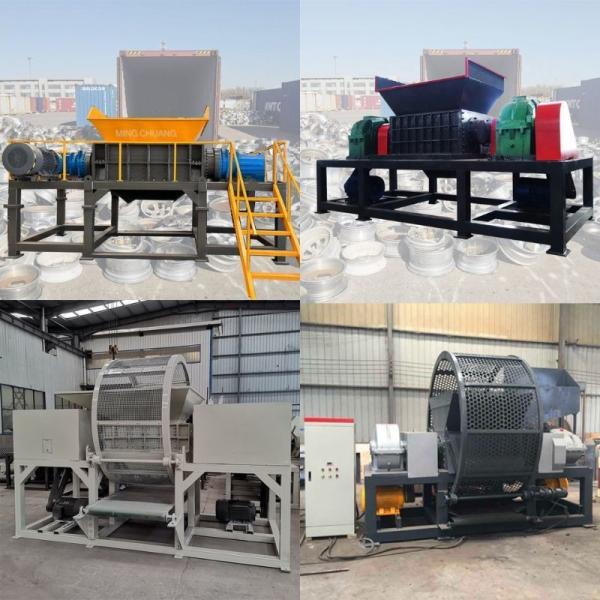 Long Service Life Waste Tire Shredder Machines After-sales Service 24 Hours Online