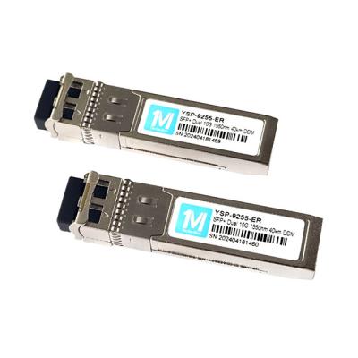 10G SFP Duplex 40km 1550nm LC DDM SMF Optical Module Singlemode SFP Module SFP 10G ER The Ideal Choice for Speed Networks
