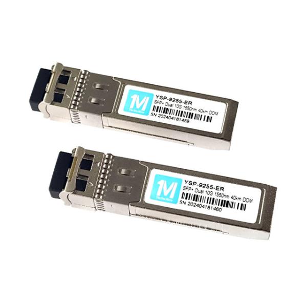 10G SFP Duplex 40km 1550nm LC DDM SMF Optical Module Singlemode SFP Module SFP 10G ER The Ideal Choice for Speed Networks