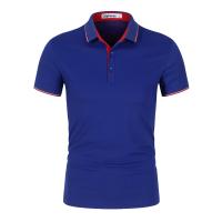 Wholesale Men's Customizable Golf Sportswear Polo Shirt 100% Cotton Polo T-Shirt
