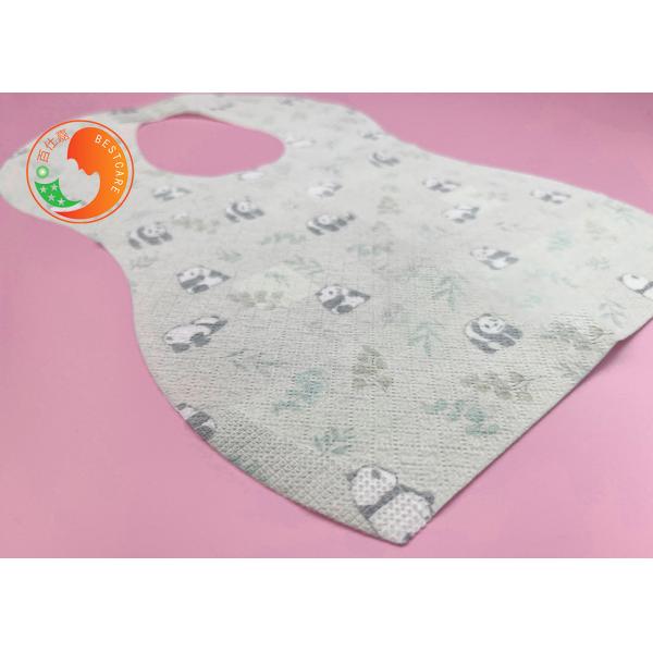 BPS BPA Free Custom Disposable Bibs Soft Care Dryness Sensitive Skin Anti Slip