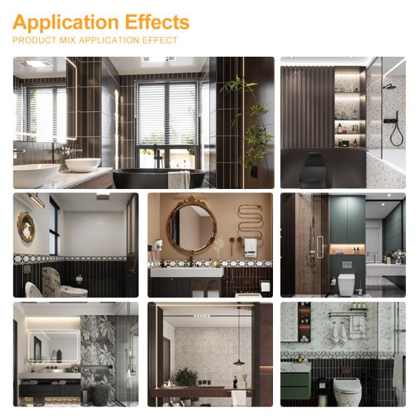 New Listing: 600x2440x4mm Waterproof and Flame Retardant SPC Wall Panel - Eco-Friendly Interior Decorative Panels for Background Wall