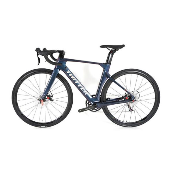 Bicicleta completa de pouco peso 700c da bicicleta das corridas de automóveis da bicicleta da estrada do carbono de TWITTER