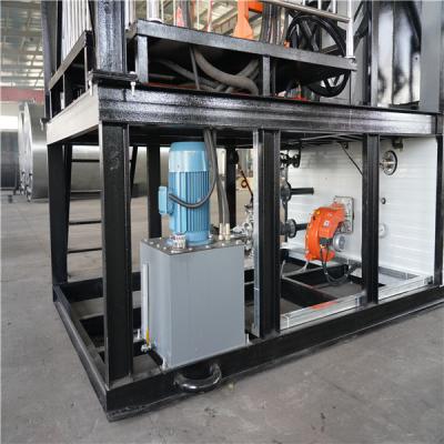 Double Heating Asphalt Melting Machine , Labor Saving Drummed Asphalt Melter