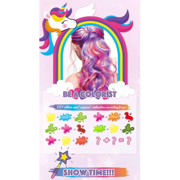Creative Temporary Hair Color Dye For Children Especially Light Hair