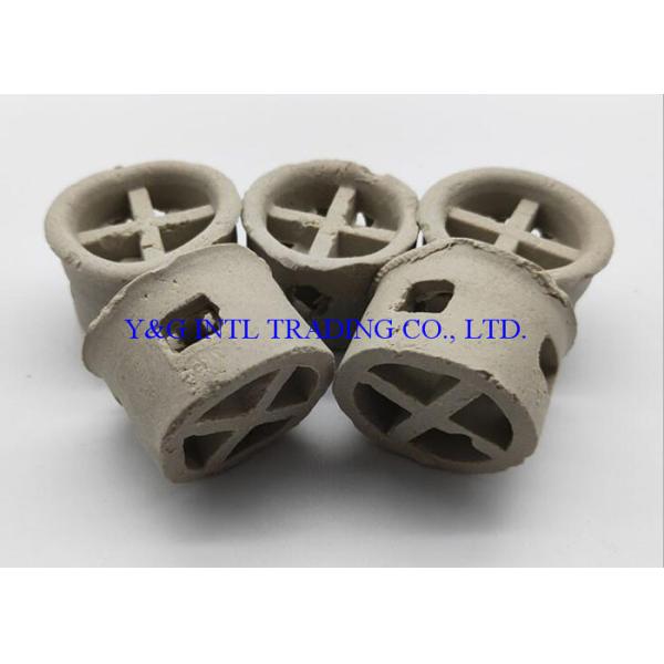 Chemical Industry Ceramic Random Packing Ceramic Cascade Mini Ring