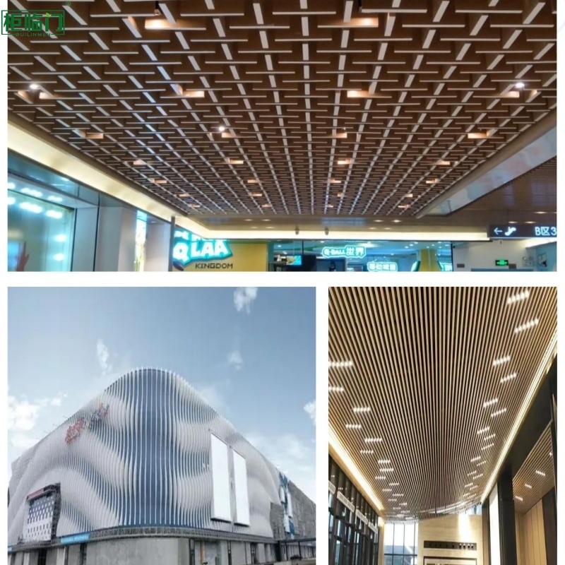 Rectangular /  Square 6061 6063 Aluminum Hollow Tube For Building Decoration